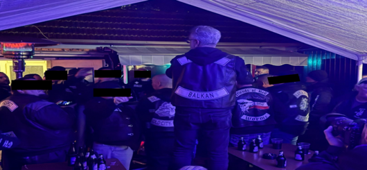 Rocker Treffen der Friends of Hell & Black Jackets FF