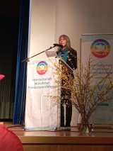 Katharina Rottmayr-Czerny, Netzwerk Friedenssteuer. München, 13.02.2026. Foto: Sergej Perelman