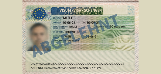 Schengen Visa abgelehnt